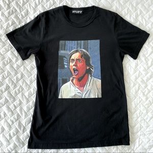 Luke Skywalker Star Wars black medium t shirt - STUFF by Clay & Chloe